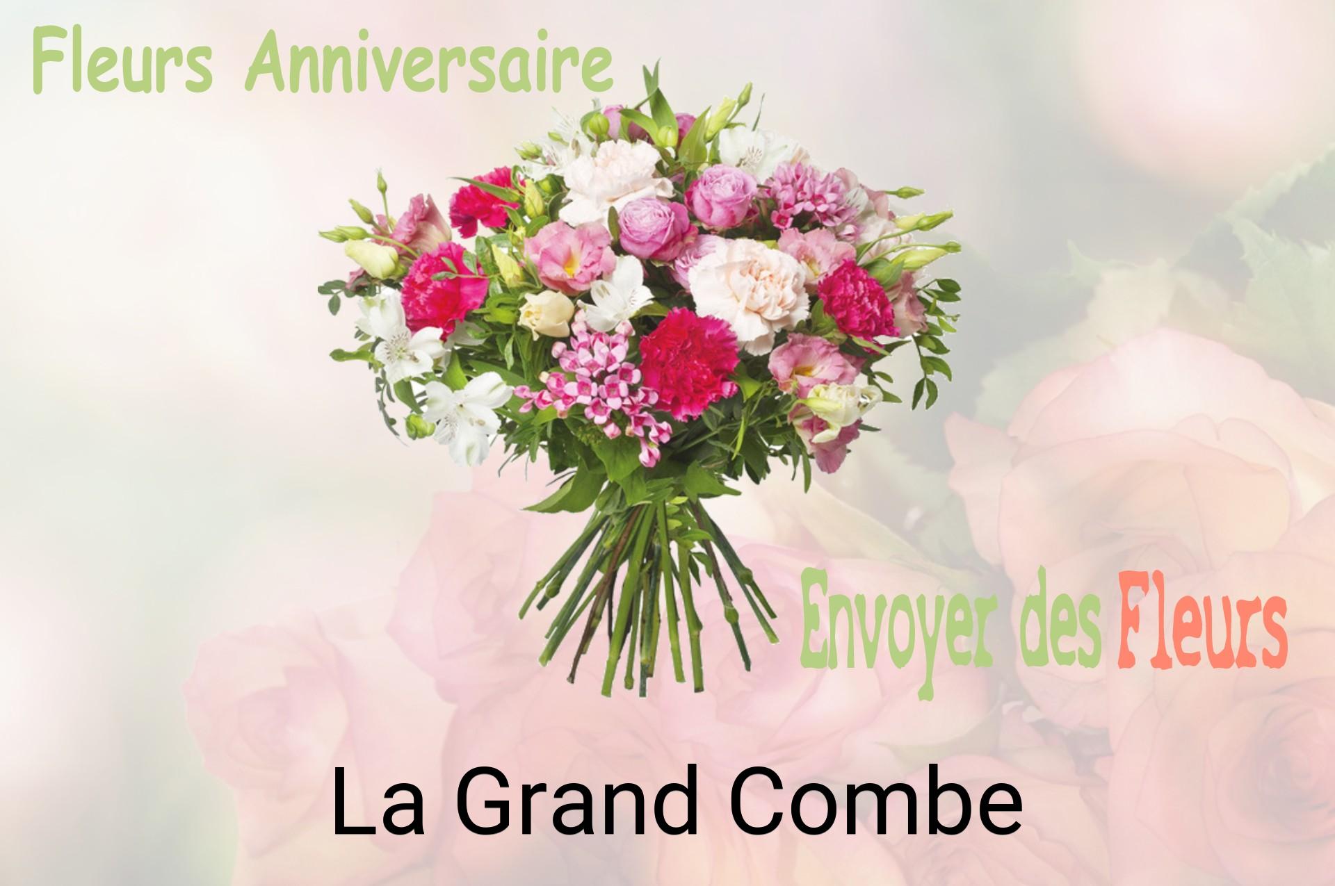 Bouquet de fleurs d’anniversaire livré à La Grand-Combe