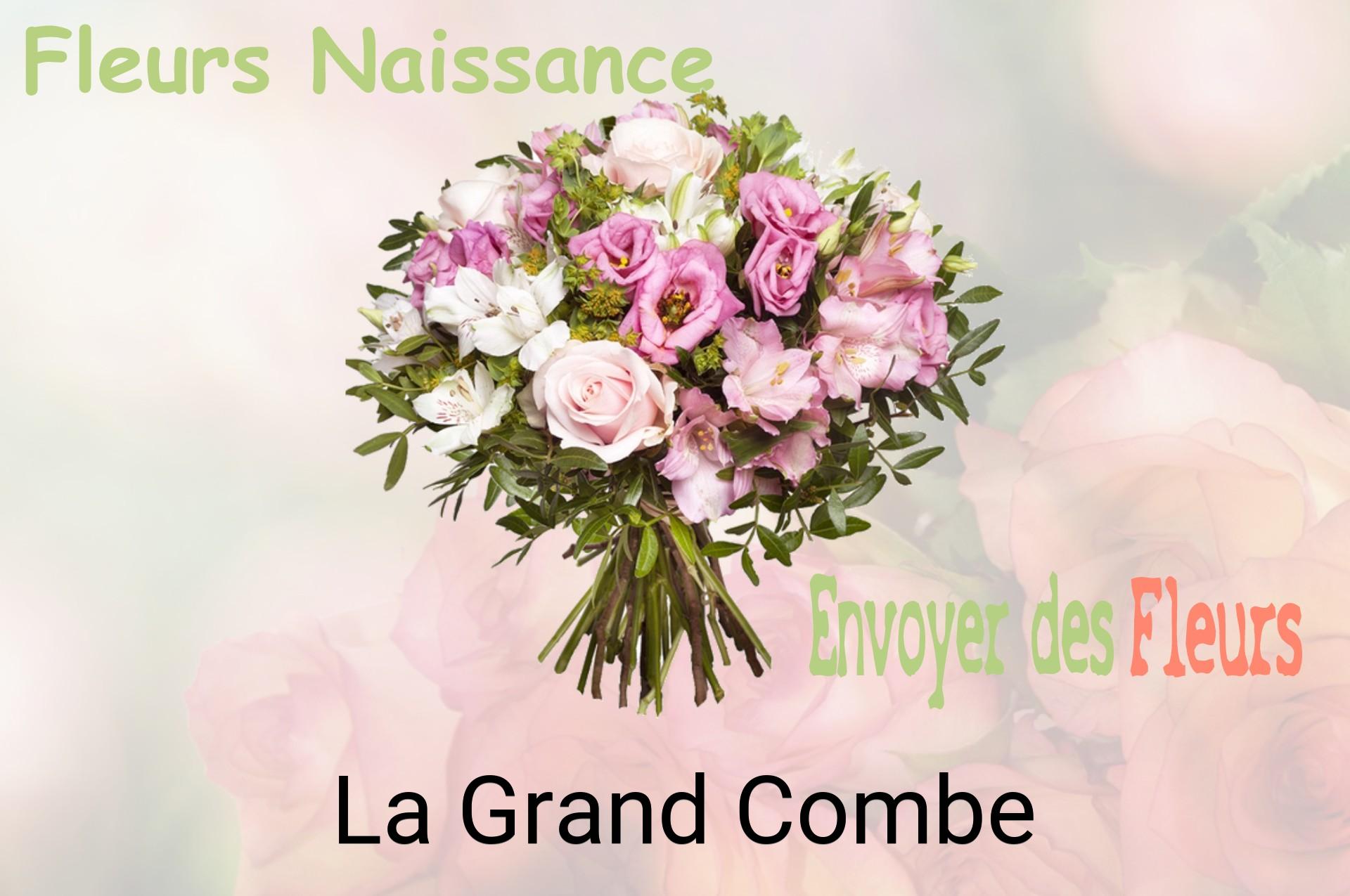 Bouquet de fleurs de naissance livré à La Grand-Combe